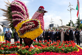افتتاح چهاردهمین نمایشگاه بین‌المللی گل و گیاه تهران
