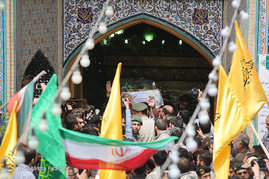تشییع پیکر سردار شهید ناظری