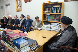 دیدار وزیر ارشاد و رئیس سازمان حج و زیارت با علما و مراجع تقلید

