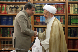 دیدار وزیر ارشاد و رئیس سازمان حج و زیارت با علما و مراجع تقلید
