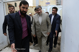 دیدار وزیر ارشاد و رئیس سازمان حج و زیارت با علما و مراجع تقلید
