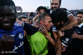 جشن قهرمانی استقلال خوزستان در لیگ برتر خلیج فارس
