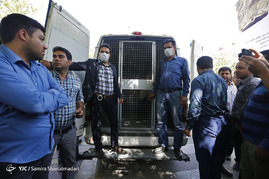 بازسازی صحنه سرقت طلافروشی در پاسداران