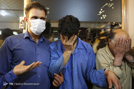 بازسازی صحنه سرقت طلافروشی در پاسداران