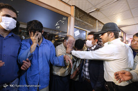 بازسازی صحنه سرقت طلافروشی در پاسداران
