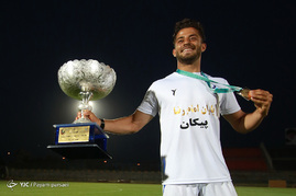 جشن قهرمانی تیم فوتبال پیکان‎
