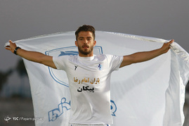 جشن قهرمانی تیم فوتبال پیکان‎
