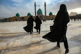 حال و هوای مسجد جمکران در آستانه نیمه شعبان
