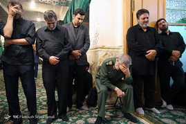 مراسم هفتمین روز شهادت سردار محمد ناظری
