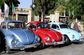 گردهمایی خودروهای کلاسیک فولکس واگن در شیراز
