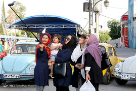 گردهمایی خودروهای کلاسیک فولکس واگن در شیراز
