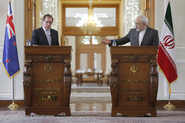دیدار و کنفرانس خبری مشترک وزرای خارجه ایران و نیوزیلند
