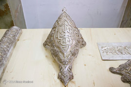 افتتاح کارگاه ساخت ضریح جدید حضرت عبدالعظیم حسنی(ع)
