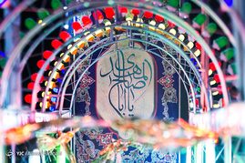 آذین بندی سطح شهر به مناسبت جشن نیمه شعبان	
