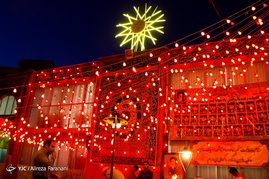 آذین بندی سطح شهر به مناسبت جشن نیمه شعبان	
