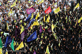 اجتماع عظیم منتظران ظهور در مشهد
