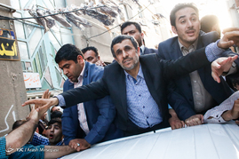سخنرانی احمدی نژاد به مناسبت نیمه شعبان در مسجد جامع زنجان
