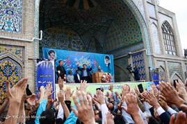 سخنرانی احمدی نژاد به مناسبت نیمه شعبان در مسجد جامع زنجان	
