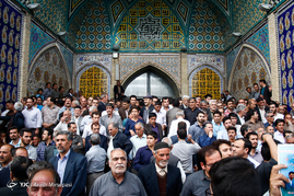 سخنرانی احمدی نژاد به مناسبت نیمه شعبان در مسجد جامع زنجان	
