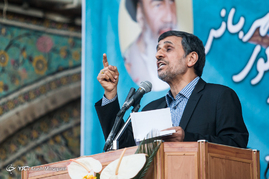 سخنرانی احمدی نژاد به مناسبت نیمه شعبان در مسجد جامع زنجان	
