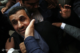 سخنرانی احمدی نژاد به مناسبت نیمه شعبان در مسجد جامع زنجان
