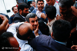 سخنرانی احمدی نژاد به مناسبت نیمه شعبان در مسجد جامع زنجان
