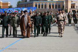 برگزاری مراسم دانش‌آموختگی دانشجویان دانشگاه امام حسین(ع) با حضور رهبر معظم انقلاب
