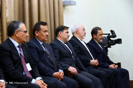 دیدار رئیس جمهوری افغانستان با رهبر معظم انقلاب
