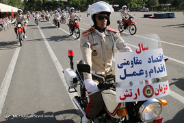مراسم صبحگاه ستاد فرماندهی دژبان کل آجا