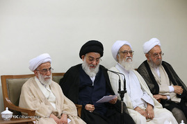 دیدار رئیس و اعضای مجلس خبرگان رهبری با رهبر معظم انقلاب	
