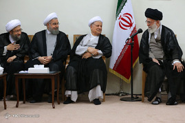دیدار رئیس و اعضای مجلس خبرگان رهبری با رهبر معظم انقلاب	
