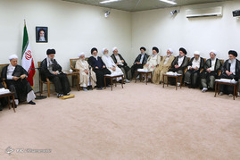 دیدار رئیس و اعضای مجلس خبرگان رهبری با رهبر معظم انقلاب
