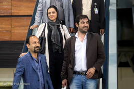 استقبال از عوامل فیلم سینمایی فروشنده
