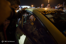استقبال از عوامل فیلم سینمایی فروشنده
