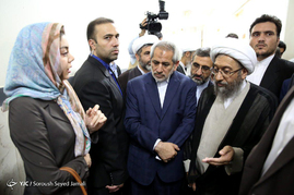 بازدید رئیس قوه قضائیه از دادگستری استان تهران 