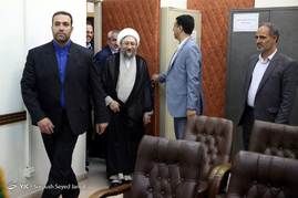 بازدید رئیس قوه قضائیه از دادگستری استان تهران 