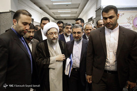 بازدید رئیس قوه قضائیه از دادگستری استان تهران 