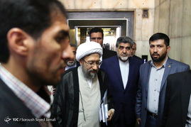 بازدید رئیس قوه قضائیه از دادگستری استان تهران 