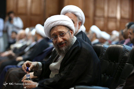 بازدید رئیس قوه قضائیه از دادگستری استان تهران 