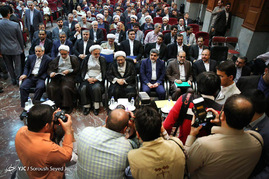 بازدید رئیس قوه قضائیه از دادگستری استان تهران 