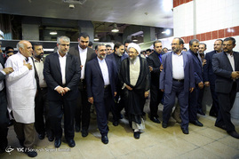 بازدید رئیس قوه قضائیه از زندان بزرگ تهران و مرکز پزشکی قانونی کهریزک‎
