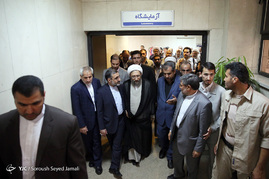 بازدید رئیس قوه قضائیه از زندان بزرگ تهران و مرکز پزشکی قانونی کهریزک‎
