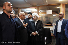 بازدید رئیس قوه قضائیه از اداره ثبت شرق تهران	
