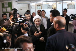 بازدید رئیس قوه قضائیه از اداره ثبت شرق تهران	
