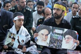 مراسم گرامیداشت سالگرد ارتحال امام خمینی(ره) در حرم رضوی
