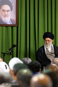 دیدار رئیس و نمایندگان مجلس شورای اسلامی با رهبر معظم انقلاب