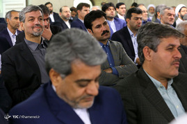 دیدار رئیس و نمایندگان مجلس شورای اسلامی با رهبر معظم انقلاب
