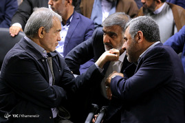دیدار رئیس و نمایندگان مجلس شورای اسلامی با رهبر معظم انقلاب
