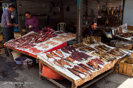 بازار سنتی شهر فومن
