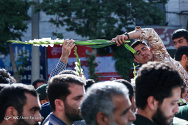 تشییع پیکر مدافع حرم شهید مرتضی مسیب زاده